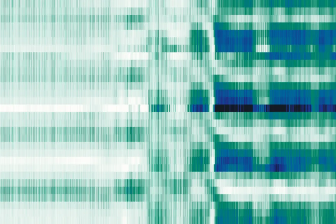 Heatmap of Wi-Fi subcarrier amplitude over time